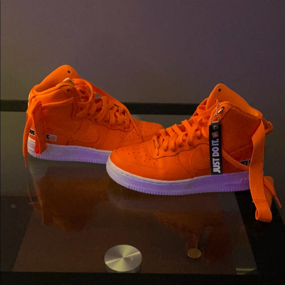 Air Force 1 High Just Do It Pack Orange